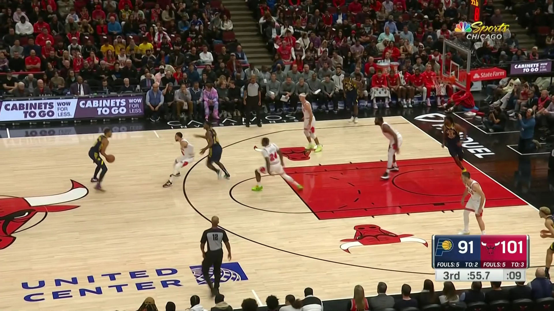 步行者与公牛，一场篮球对决的悬念与激情